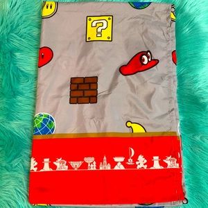 Super Mario Odyssey Twin Flat Sheet